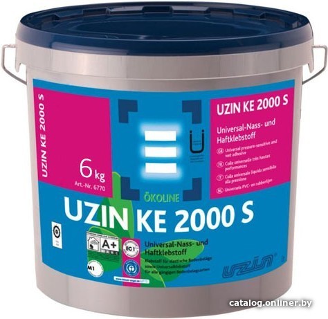 

Клей для винила Uzin KE 2000 6 кг