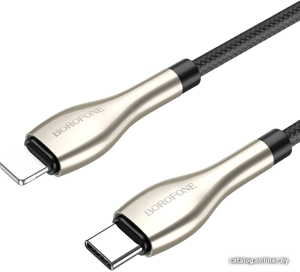 

Кабель Borofone BU29 USB Type-C - Lightning (1.2 м, черный)