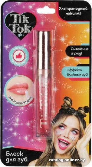 

Блеск для губ детский TikTok Girl LG61734TTG (малиновый)