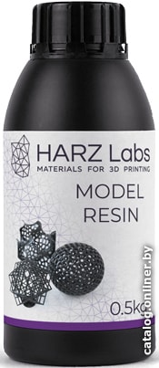 

Фотополимер HARZ Labs Model Resin 500 г (черный)