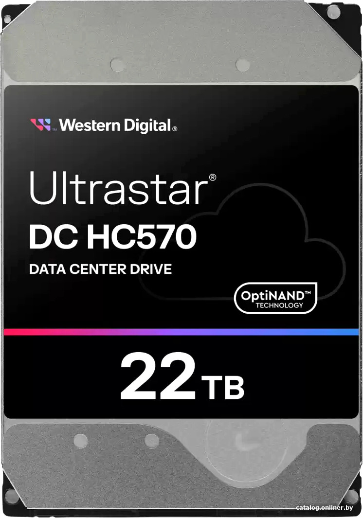 

Жесткий диск WD Ultrastar DC HC570 22TB WUH722222ALE6L4