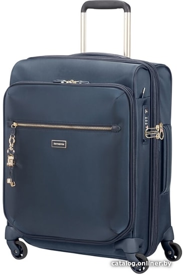 

Чемодан-спиннер Samsonite Karissa Biz Exp Blue 55 см