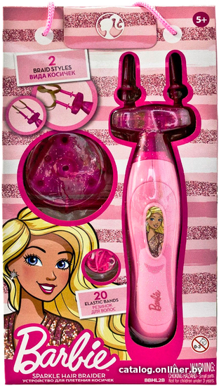 

Аксессуар для девочек Barbie Sparkle Hair Braider BBHL2B
