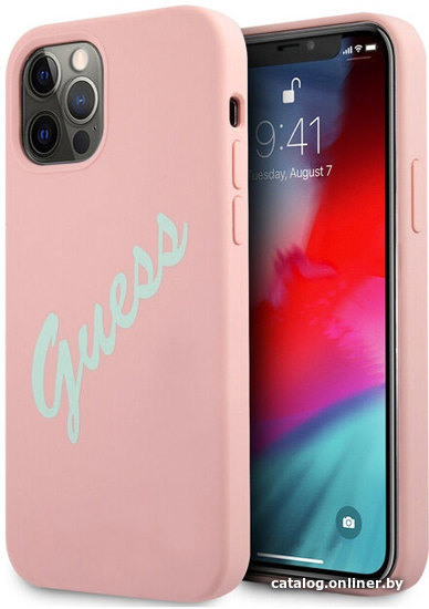 

Чехол для телефона CG Mobile Guess для Apple iPhone 12/12 Pro GUHCP12MLSVSPG