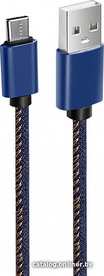 

Кабель Olmio 041653 USB Type A - USB Type C (1.2 м, синий)