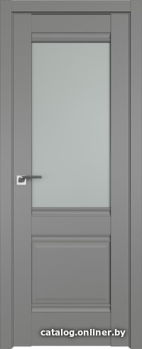 

Межкомнатная дверь ProfilDoors Классика 2U 80x200 (грей/стекло матовое)