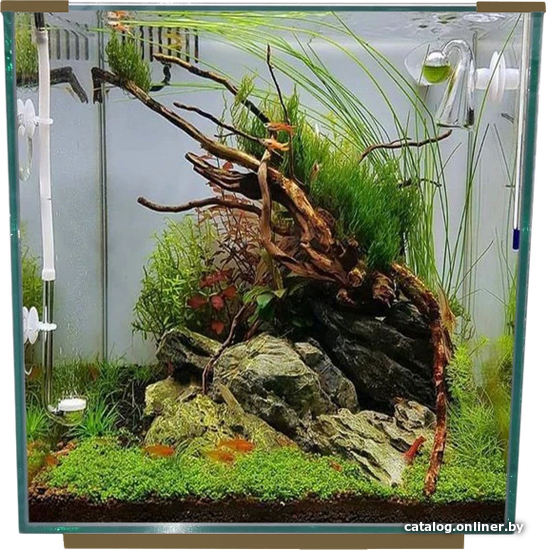 

Аквариум Hydroterra Нано 60 л (коричневый)