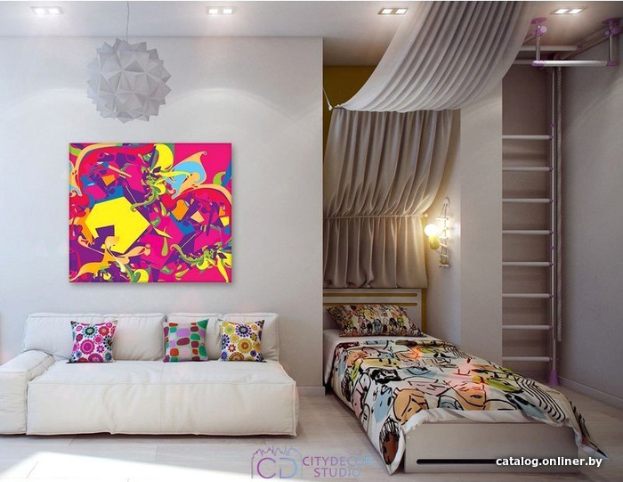 

Модульная картина Citydecor Абстракция 2.2 60x70 см