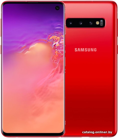 

Смартфон Samsung Galaxy S10 G973 8GB/128GB Dual SIM Exynos 9820 (гранат)