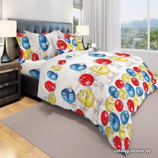 

Постельное белье BranDom M&Ms ясельный ММС-001ХБЯ