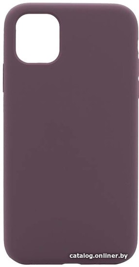 

Чехол для телефона EXPERTS Silicone Case для Apple iPhone 11 (ежевичный)