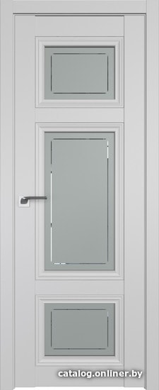 

Межкомнатная дверь ProfilDoors 2.105U 80x200 (манхэттен, стекло гравировка 4)