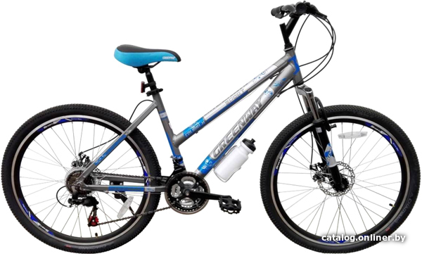 

Велосипед Greenway Colibri-H 26 2019 (серый/синий)