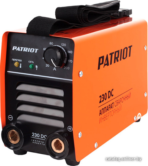 

Сварочный инвертор Patriot 230DC MMA