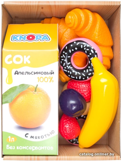 

Набор игрушечных продуктов Knopa Читмил 87060