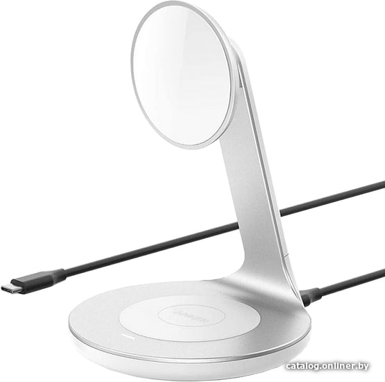 

Беспроводное зарядное Anker PowerWave Magnetic 2-in-1 Stand