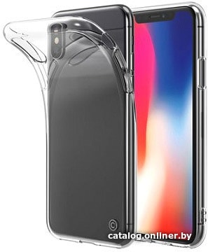 

Чехол для телефона Lab.c Slim Soft для Apple iPhone X/XS (прозрачный)