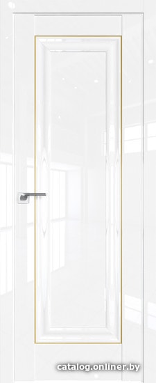 

Межкомнатная дверь ProfilDoors 23L 40x200 (белый люкс золото люкс)