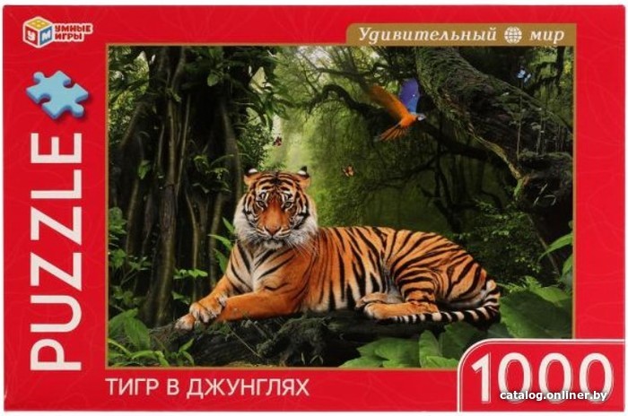 

Пазл Умные игры Тигр в джунглях 4680107925732 (1000 эл)
