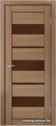 

Межкомнатная дверь MDF-Techno Dominika Classic 114 70x200 (орех золотистый, лакобель кор.)