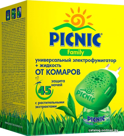 

Уничтожитель насекомых Picnic Family + 30 мл