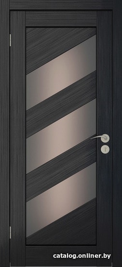 

Межкомнатная дверь IstokDoors Диагональ-2 ДЧ 90x200 (венге мелинга/стекло бронза)