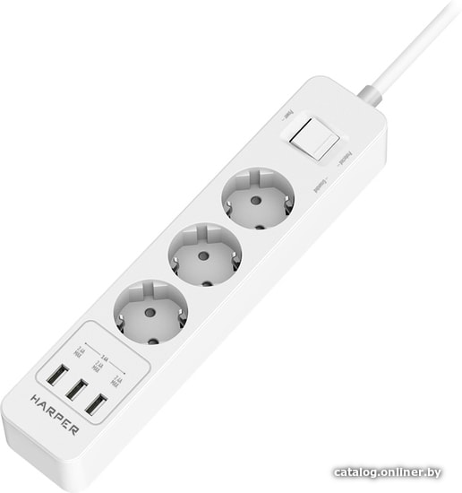 

Сетевой фильтр Harper UCH-360 (белый)
