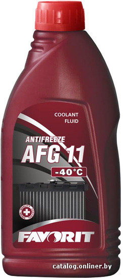

Антифриз Favorit AFG 11 синий 0.89л