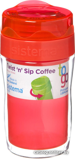 

Термокружка Sistema To-Go Кофе-с-собой 21477 0.315л (оранжевый)