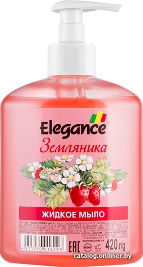 

Modum Мыло жидкое Elegance Земляника 420 г