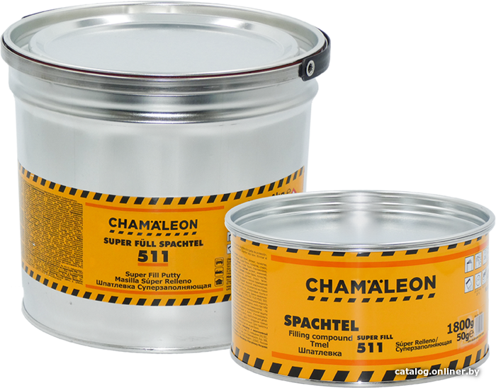 

Шпатлевка Chamaleon Шпатлевка суперзаполняющая 1.85кг 15116