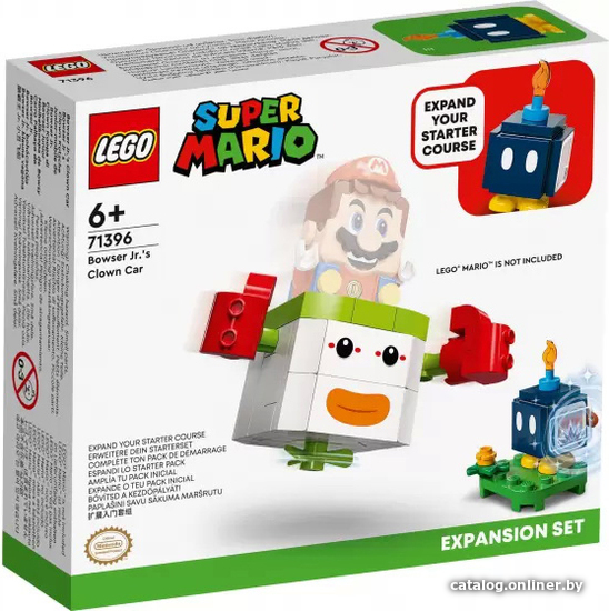

Конструктор LEGO Super Mario 71396 доп. набор Клоуномобиль Боузера-младшего