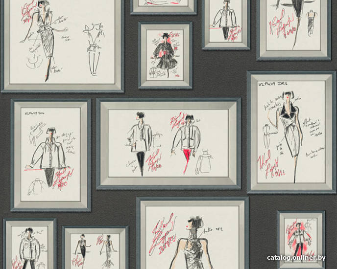 

Виниловые обои AS Creation Karl Lagerfeld 37846-1