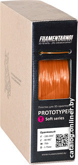 

Пластик Filamentarno! Prototyper T-Soft 1.75 мм 750 г (оранжевый)