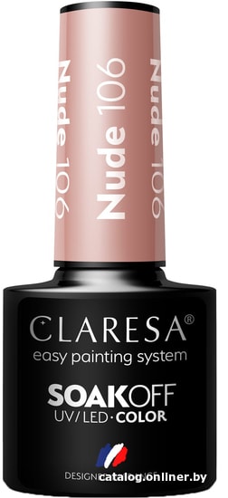 

Гель-лак Claresa Hebrid (nude 106) 5 мл