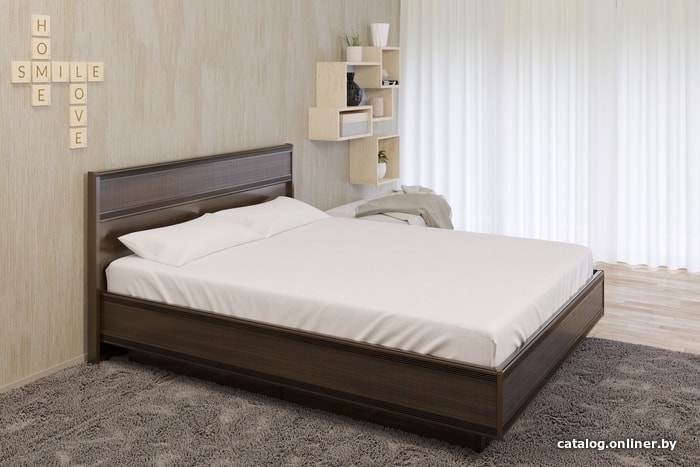 

Кровать Лером Карина КР-1004-АТ 180x200 (акация молдау)