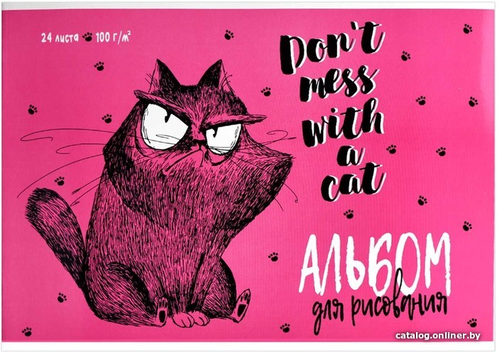 

Альбом для рисования Феникс+ Злой кот 60271