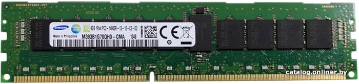

Оперативная память Samsung 8GB DDR3 PC3-14900 M393B1G70QH0-CMA