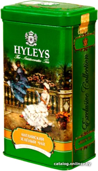 

Зеленый чай Hyleys Английский зеленый в банке 100 г