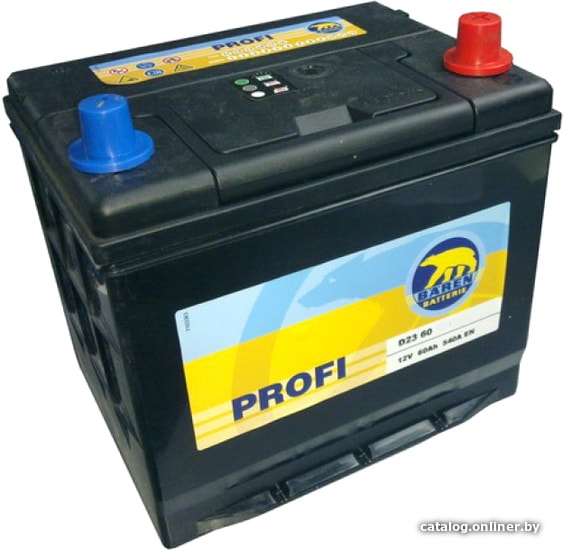 

Автомобильный аккумулятор Baren Profi 7905685 (60 А·ч)
