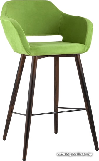 

Стул с подлокотниками Stool Group Саймон велюр барный (травяной)