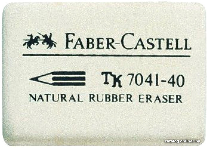 

Ластик Faber Castell TK 7041-40 184140 (белый)