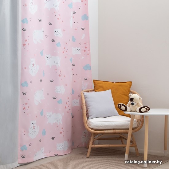 

Штора Этель Sweet Cats 6627545 1.45x2.6 м (1 шт)