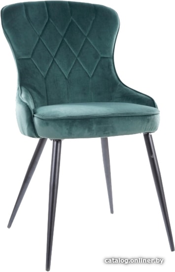 

Стул Signal Lotus Velvet (bluvel 78 зеленый/черный)