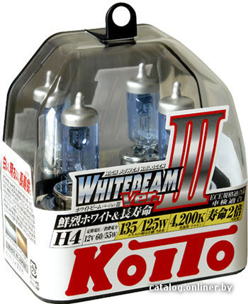 

Галогенная лампа Koito H4 WhiteBeam III 2шт
