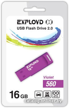 

USB Flash Exployd 560 16GB (фиолетовый) [EX-16GB-560-Violet]