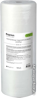 

Полотенце Kapous Полотенце одноразовое соты в рулоне 45x90 cм 100 шт