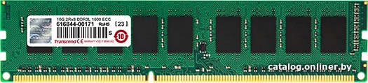 

Оперативная память Transcend 8GB DDR3 PC3-12800 TS1GLK72W6H
