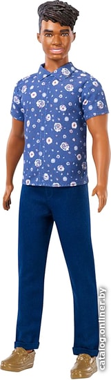 

Кукла Barbie Ken Fashionistas Doll - Broad with Black Hair FXL61