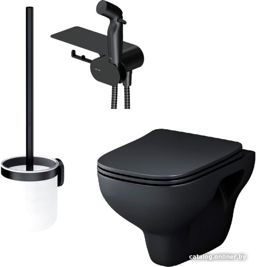 

Унитаз подвесной AM.PM X-Joy S CK85H0803B (черный с гигиеническим душем)